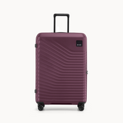 The Belle Large Checked Plum