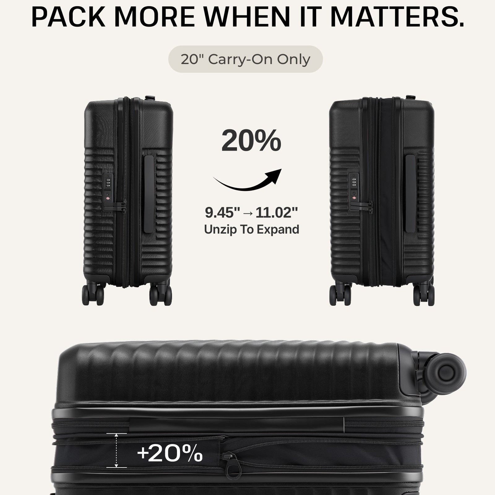 Journey 3-Piece Luggage Set