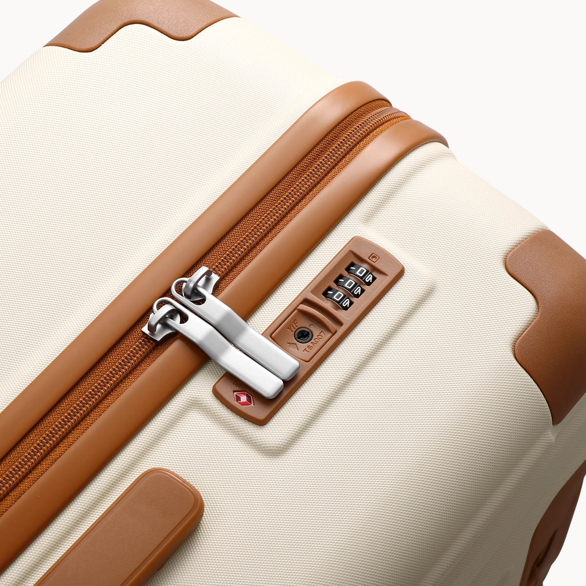 The Classic Medium Checked Ivory & Tan