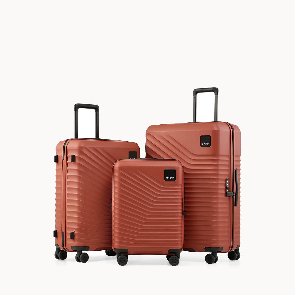 Coolife The Belle 3-Set luggage
