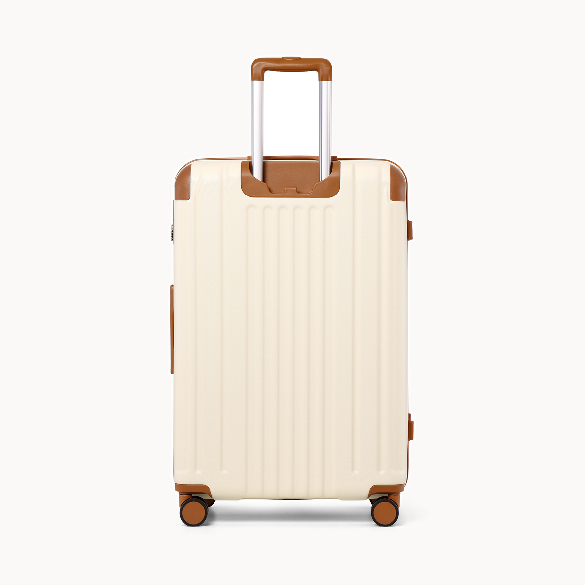 The Classic Large Checked Ivory & Tan