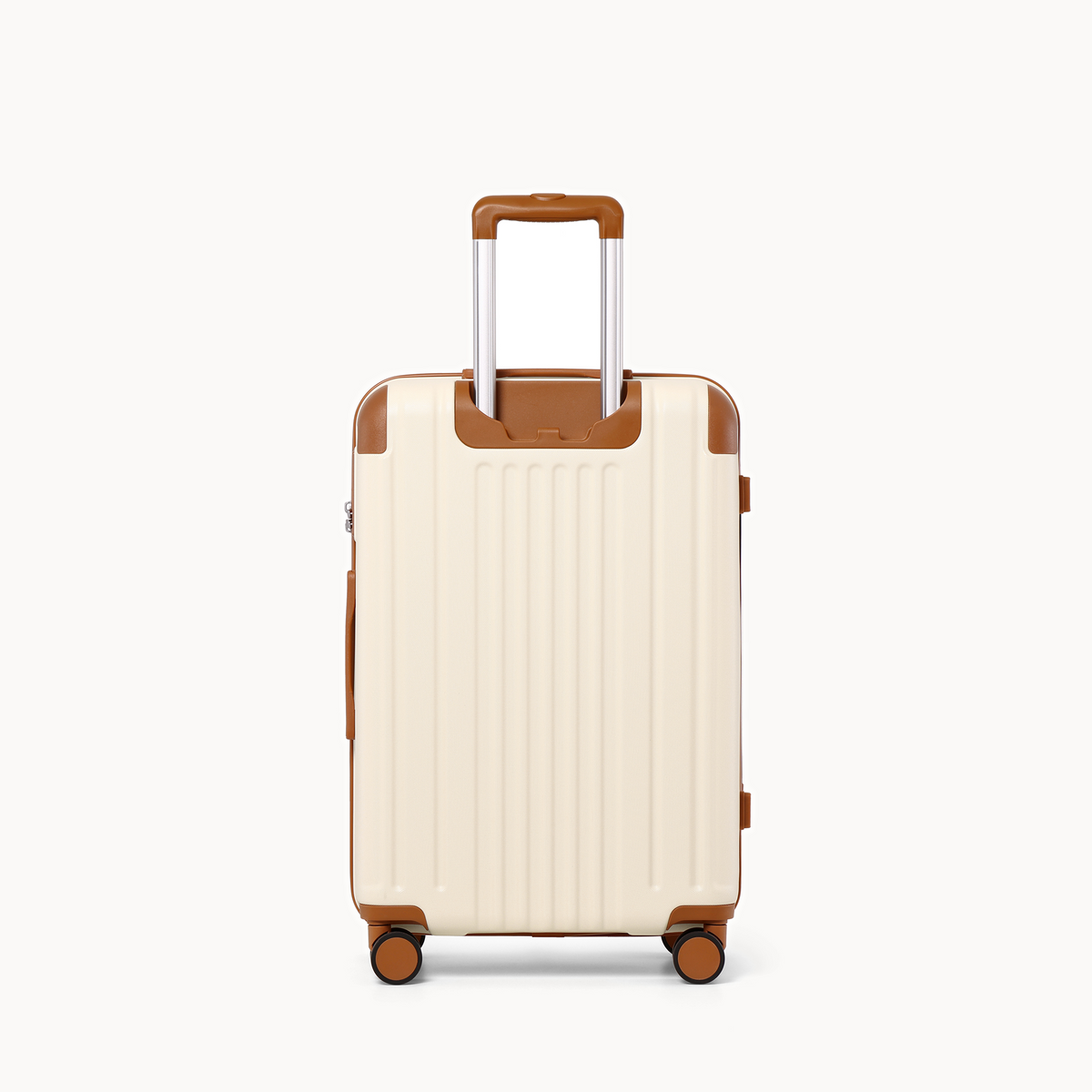 The Classic Medium Checked Ivory & Tan