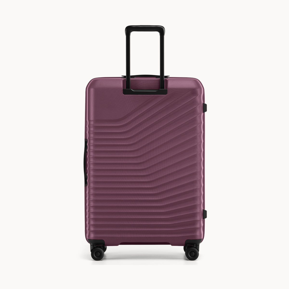 The Belle Large Checked Plum