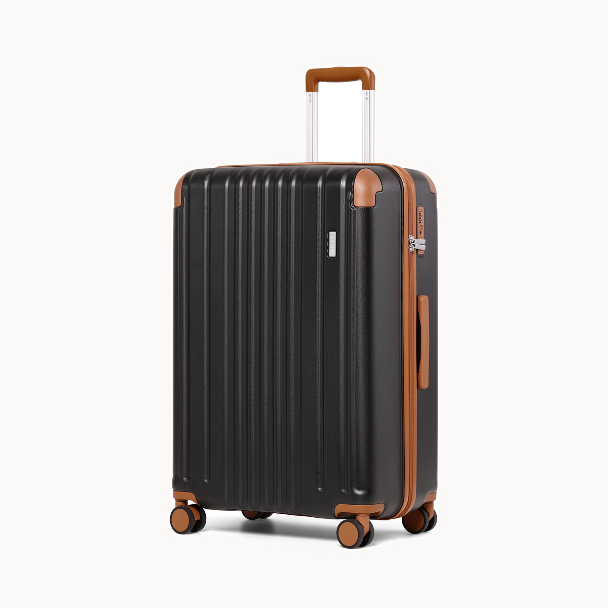 The Classic Large Checked Black & Tan