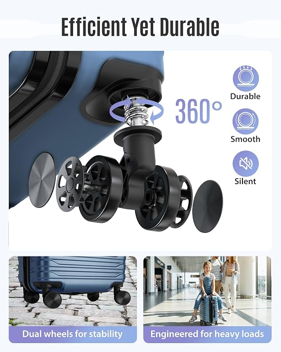 Light Expandable Carry-On Luggage