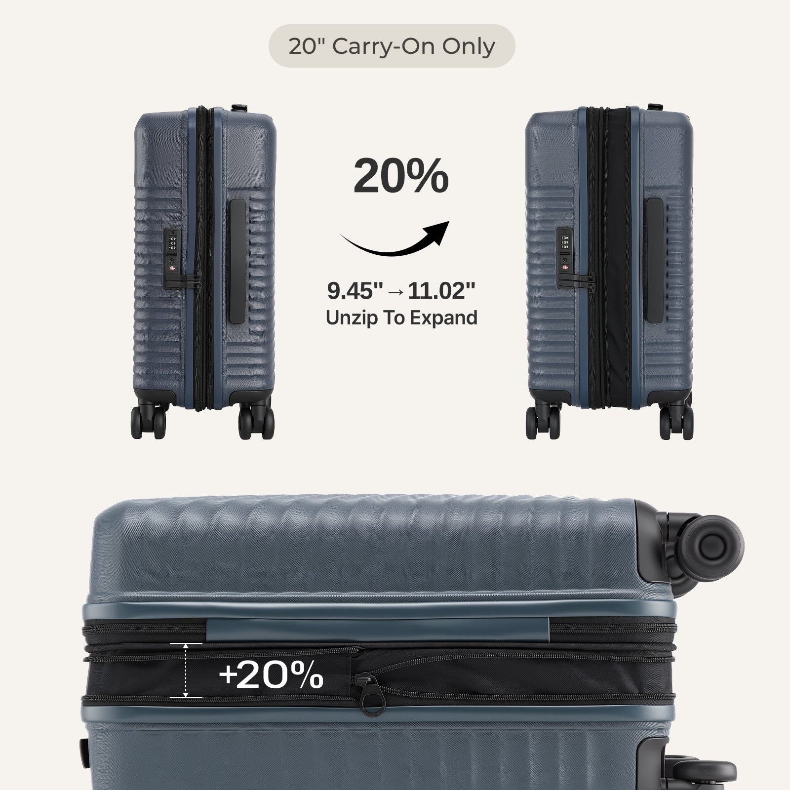 Journey 3-Piece Luggage Set